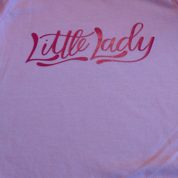 Pink little lady t-shirt - Picture 1 of 1
